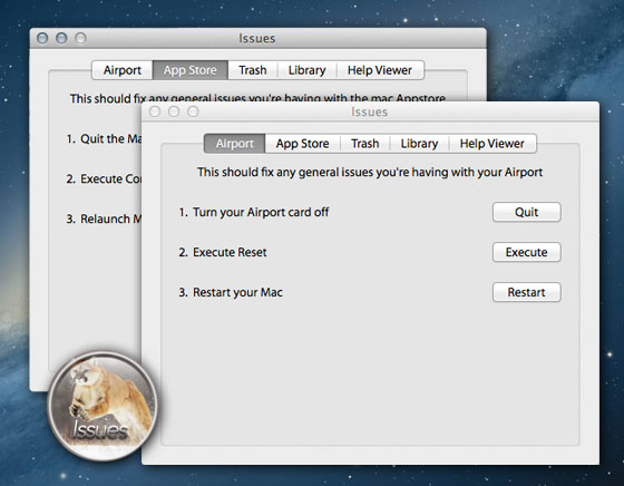 comment reparer app store