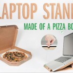 Insolite : Fabriquer un Support MacBook Pro avec une Boite à Pizza (images)