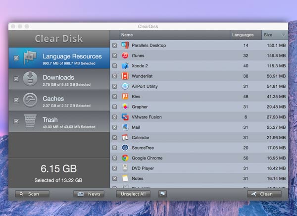 nettoyer son disque dur mac os x