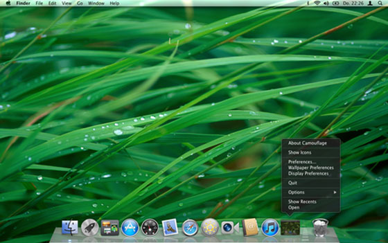 Camouflage utilitaire mac