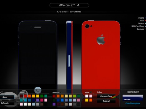 colorware iphone 4 e1279485126440 - Votre iPhone 4 Dans Toutes Les Couleurs Avec ColorWare (image)