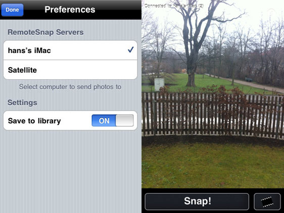 RemoteSnap-iPhone