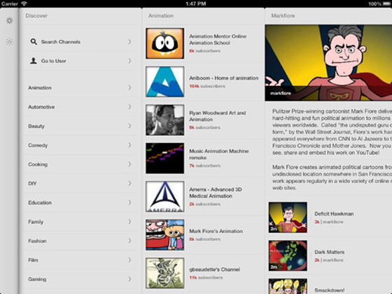 Jasmine-YouTube-Client-iPhone-iPad-2 Jasmine iPhone iPad - Alternative au Client YouTube (gratuit)