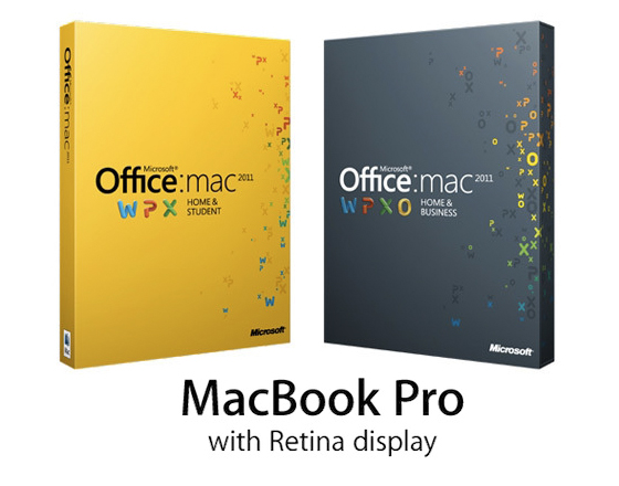 Mise à Jour Microsoft Office 2011 14.2.4 avec Support Ecrans Retina