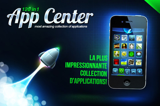 1-App-Center-18-in-1-iPhone App Center 18 in 1 iPhone - Pack de 18 Applications en Une (gratuit)