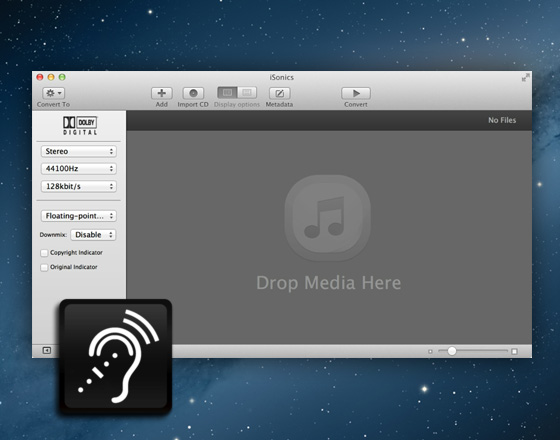 iSonics Mac OSX