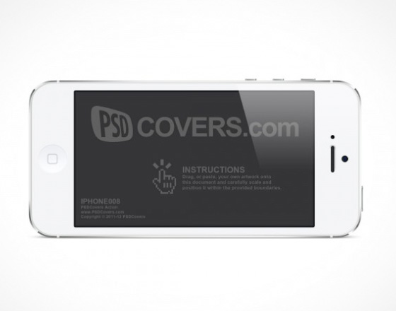 3-iphone5-vector-mockup-psd 10 Mockups HD iPhone 5 et iOS Vectoriel et PSD 300 dpi (gratuit)