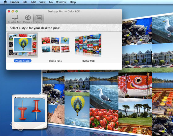 Desktop Pins Mac OSX - Les Images de Pinterest sur votre Bureau (gratuit)