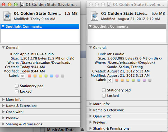 3-messages-imessage-mp3 Apple Messages Bride les MP3 et les Vidéos Partagées (images)