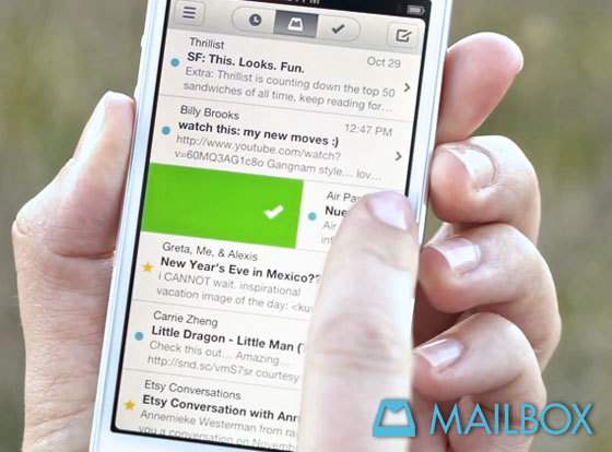 Orchestra MailBox iPhone : Sérieuse Alternative à Sparrow (video)