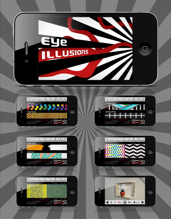 2-Eyes-Illusions-iPhone-iPad Eyes Illusions iPhone iPad : Illusions d'Optique + Trucs et Astuces (gratuit)