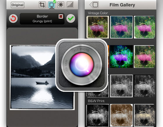 Alien Skin Alt Photo iPhone : La Retouche Photo Concue par des Pros (gratuit)