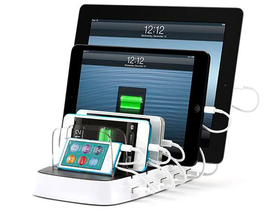 Station d'Accueil Griffin PowerDock : Recharger Simultanément 5 iPhone, iPod, iPad (images)