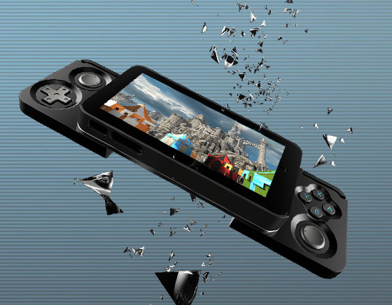 1-Manette-iFrogz-Caliber-Advantage-iPhone iFrogz Caliber Advantage iPhone : Manette de Jeu Analogique Escamotable (images)