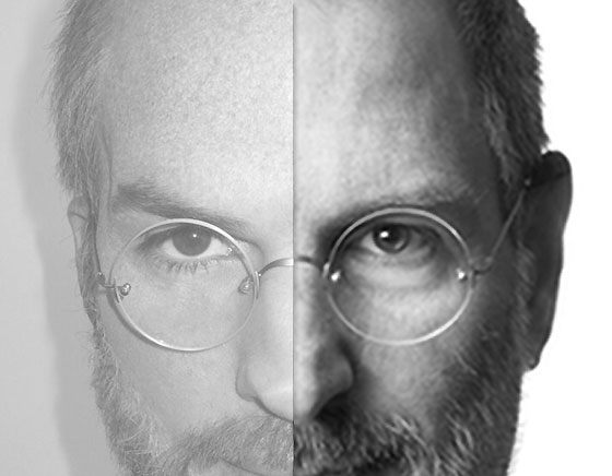 Bluffante Ressemblance d'Ashton Kutcher et Steve Jobs à 50 ans (image)