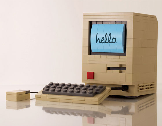 Etonnante Relique du Macintosh 1 en LEGO par Chris McVeigh (images)