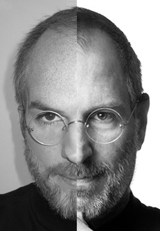 2-ashton-kutcher-vs-steve-jobs Bluffante Ressemblance d'Ashton Kutcher et Steve Jobs à 50 ans (image)