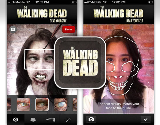 The Walking Dead Dead Yourself iPhone - transformez-vous en Zombie (gratuit)