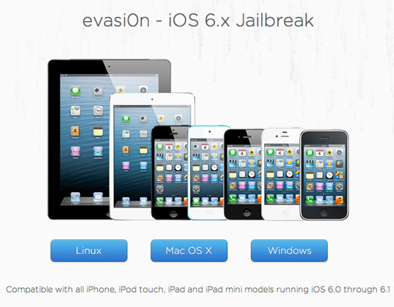 evasi0n Mac OSX Windows Linux - Jailbreak iOS 6.1 Disponible (gratuit)