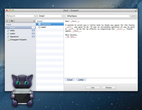 DashExpander Mac OSX