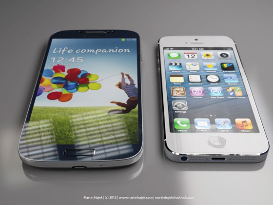 1-iPhone-5-Samsung-Galaxy-S4-560x420 iPhone 5 vs Samsung Galaxy S4 Martin Hajek
