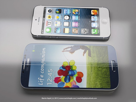 4-iPhone-5-Samsung-Galaxy-S4-560x420 iPhone 5 vs Samsung Galaxy S4 Martin Hajek