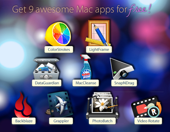 9 Logiciels Mac OSX Grappler MacCleanse Data Guardian PhotoBatch