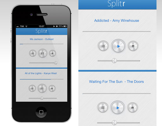Splitr iPhone - Partager vos écouteurs et vos Musiques Gratuit