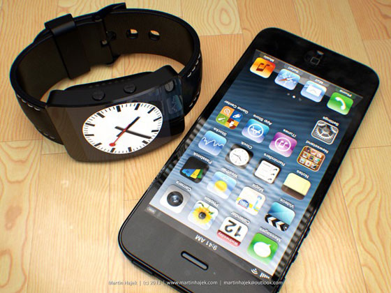 Montre Apple iWatch Concept Martin Hejek