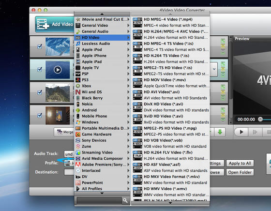 4Video-Video-Converter-Mac-OSX-3