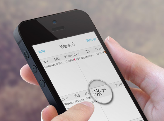 CalCube-iPhone-iPad-Calendrier-Minimaliste-3D-Meteo-3