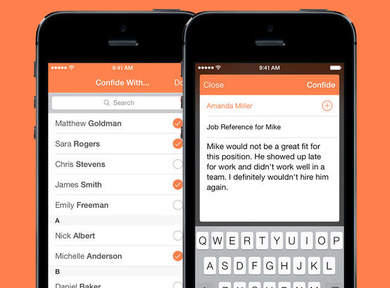 Confide-iPhone-Messagerie-Instantanee-2