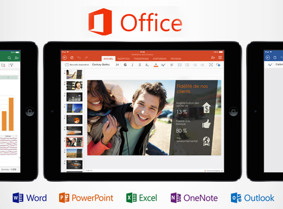 Microsoft Office iPad : Word, Excel et PowerPoint Disponibles (gratuit ...