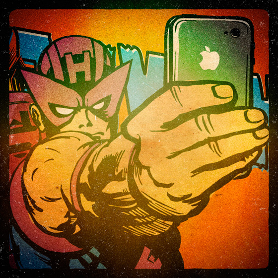 butcher-billy-selfies-super-heros-iphone-illustration-7