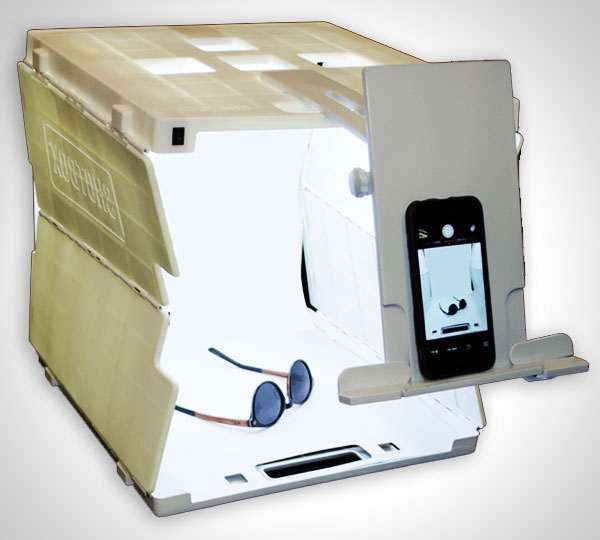 Shotbox, Studio Photo Portable avec Flash LED Intégré (vidéo