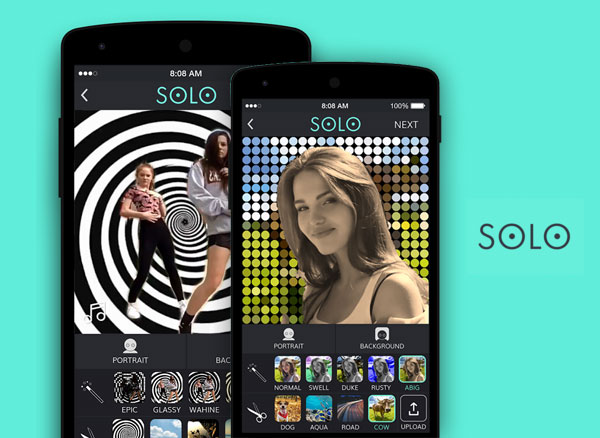 Solo Selfie iPhone iPad Gratuit - Solo Selfie iPhone iPad : Changer le Décor de vos Selfies Vidéo (gratuit)