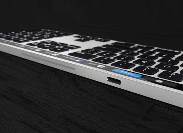 clavier magic keyboard concept touch bar 2 - La Touch Bar bien plus Utile sur le Magic Keyboard ! (images)