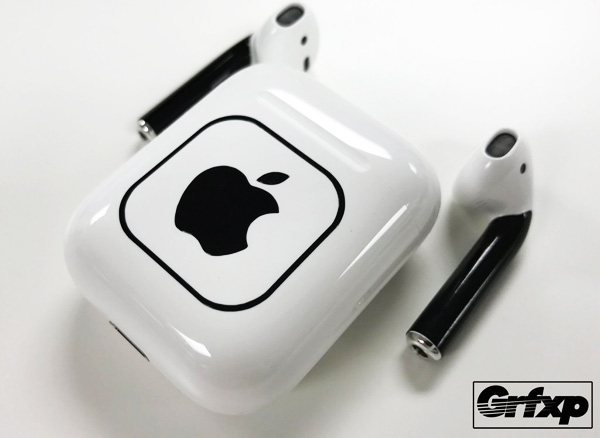 autocollants stickers airpods ecouteur apple 2 - Personnalisez vos AirPods avec ces Autocollants (images)