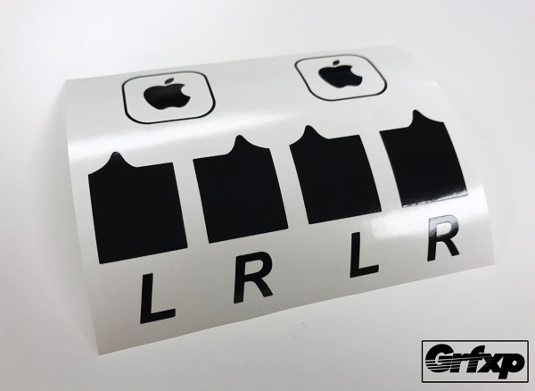 autocollants stickers airpods ecouteur apple 3 - Personnalisez vos AirPods avec ces Autocollants (images)