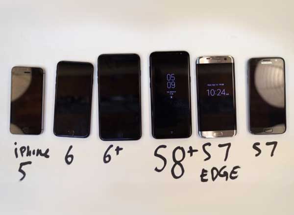 iPhone 7 vs Galaxy S8 Comparatif
