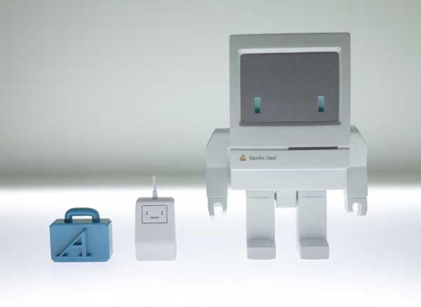 macinbot figurine macintosh jouet