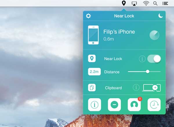 Near Lock macOS iOS Mac