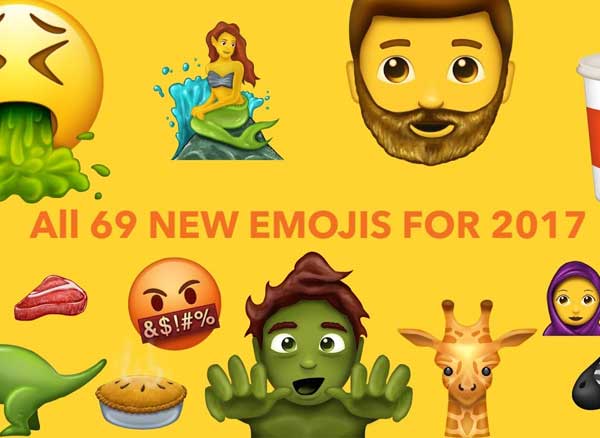 nouveaux emojis 2017 ios android