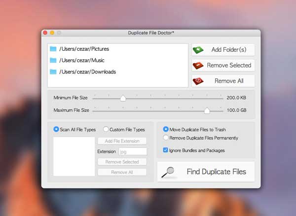 Duplicate File Doctor Mac