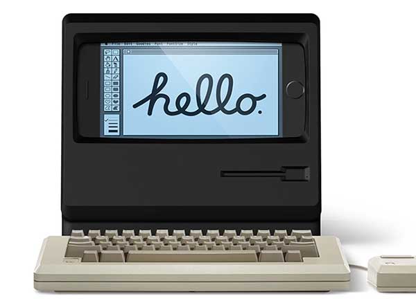 Dock Macintosh iPhone Elago