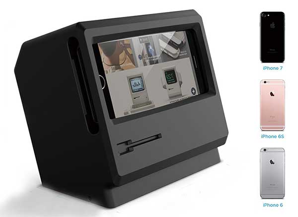 Dock Macintosh iPhone Elago