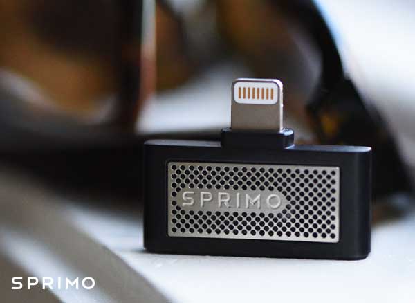 Sprimo, un Testeur de Qualité de l'Air pour iPhone (video)
