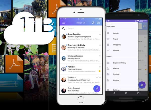 Yahoo Mail iPhone iPad : Client Mail Multi Services avec 1 To (gratuit ...