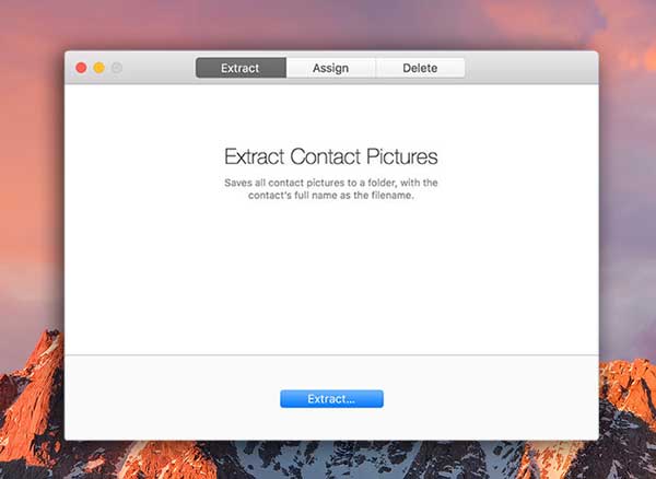 Backup Contact Pictures Mac