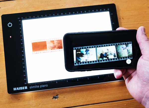 FilmLab iPhone Scanner Negatif